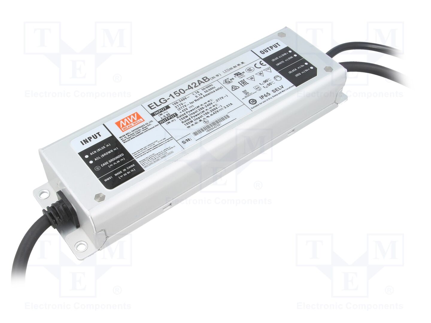 MEAN WELL ELG-150-42AB LED-virtalähde 105W 42VDC