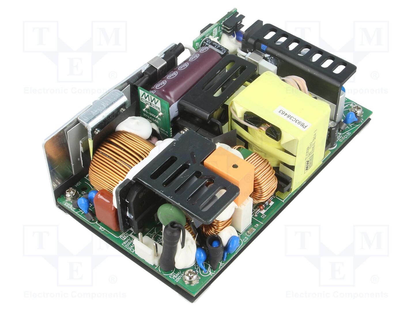 MEAN WELL EPP-500-12 Avoimen kehyksen kytkinlähde 500W