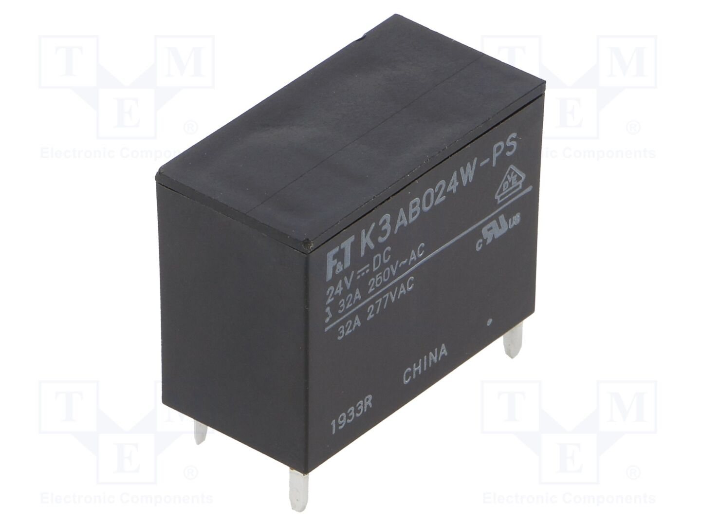 FCL Components FTR-K3AB024W-PS Sähkömagneettinen rele 32A