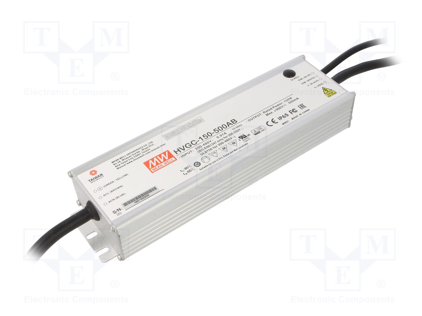 MEAN WELL HVGC-150-500AB LED-virtalähde 150W 30-300VDC