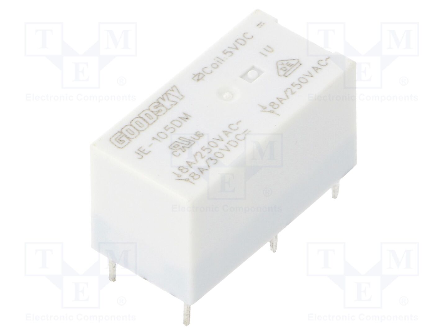 GOODSKY JE-105DM Sähkömagneettinen rele 5VDC (50 kpl erä)
