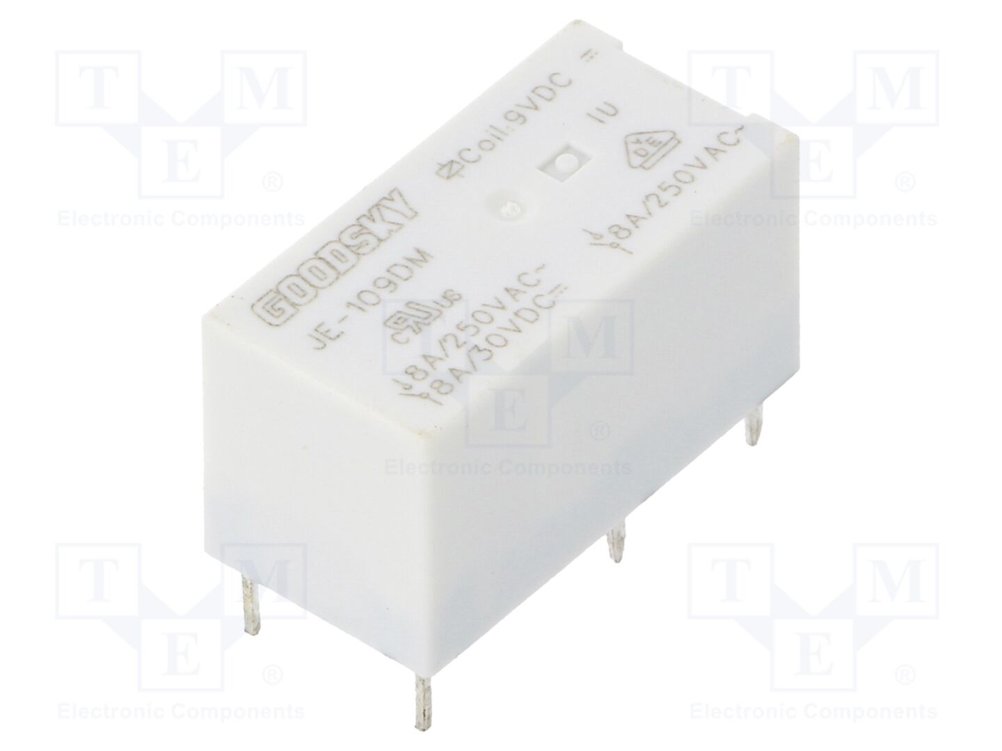 GOODSKY JE-109DM Sähkömagneettinen rele 9VDC (50 kpl erä)