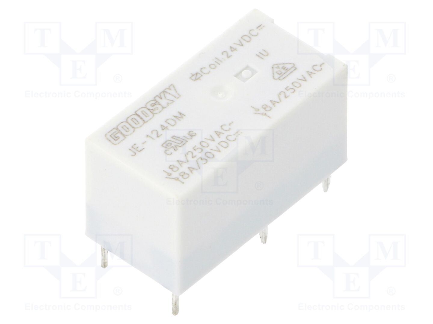 GOODSKY JE-124DM Sähkömagneettinen rele 24VDC (50 kpl erä)
