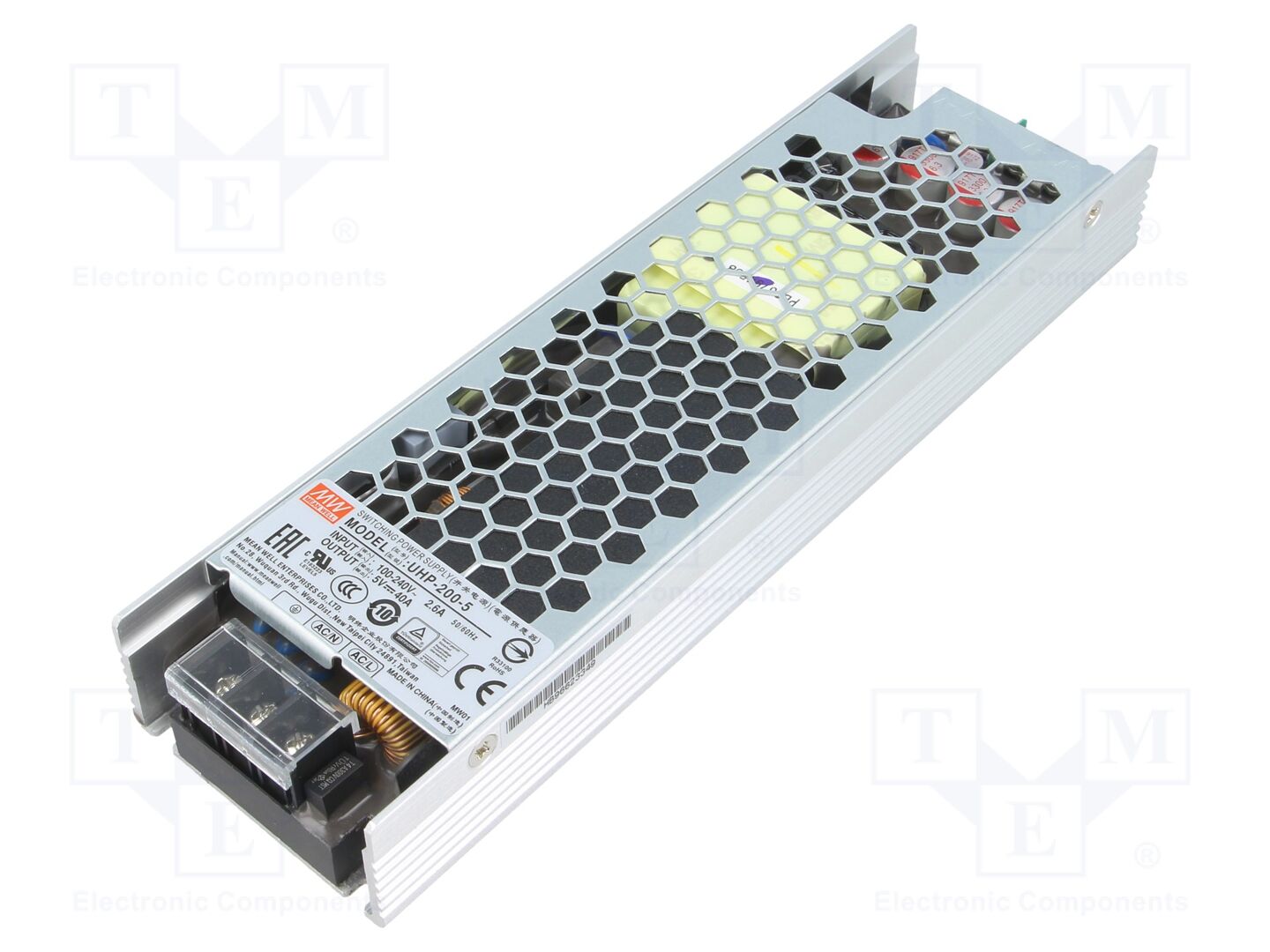 MEAN WELL UHP-200-5 Kytkinmuuntaja 200W 5VDC 40A