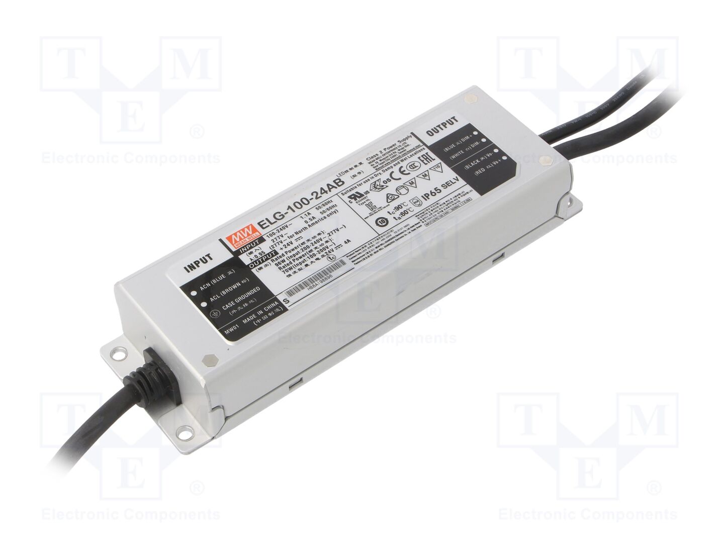 MEAN WELL ELG-100-24AB LED-verkkolaite 96W 24VDC