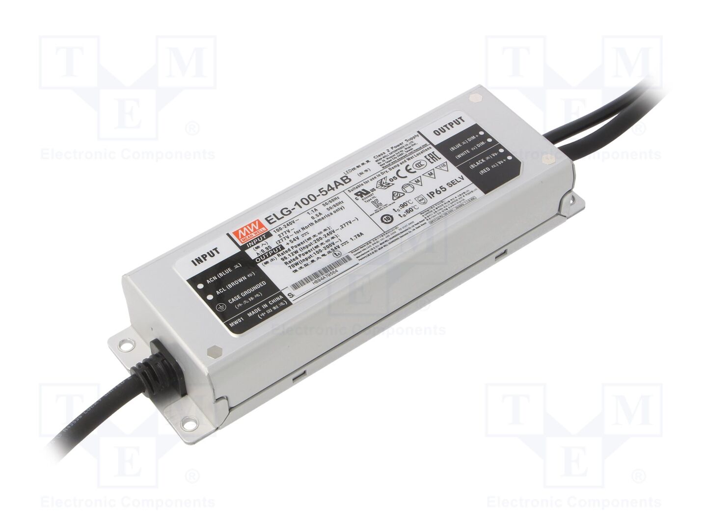 MEAN WELL ELG-100-54AB LED-verkkolaite 96,12W 54VDC