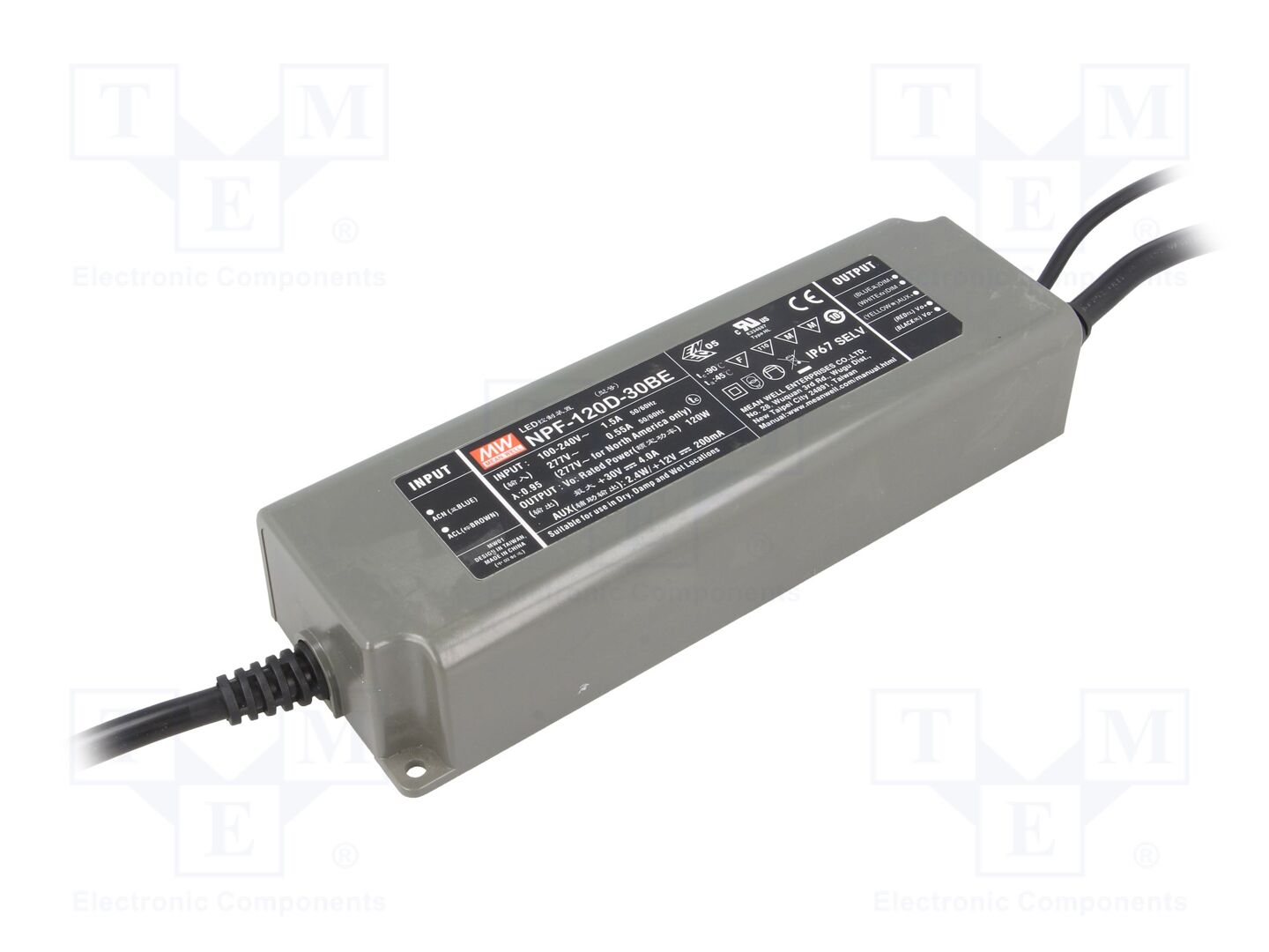 MEAN WELL NPF-120D-30BE LED-virtalähde 120W 18-30VDC 4A
