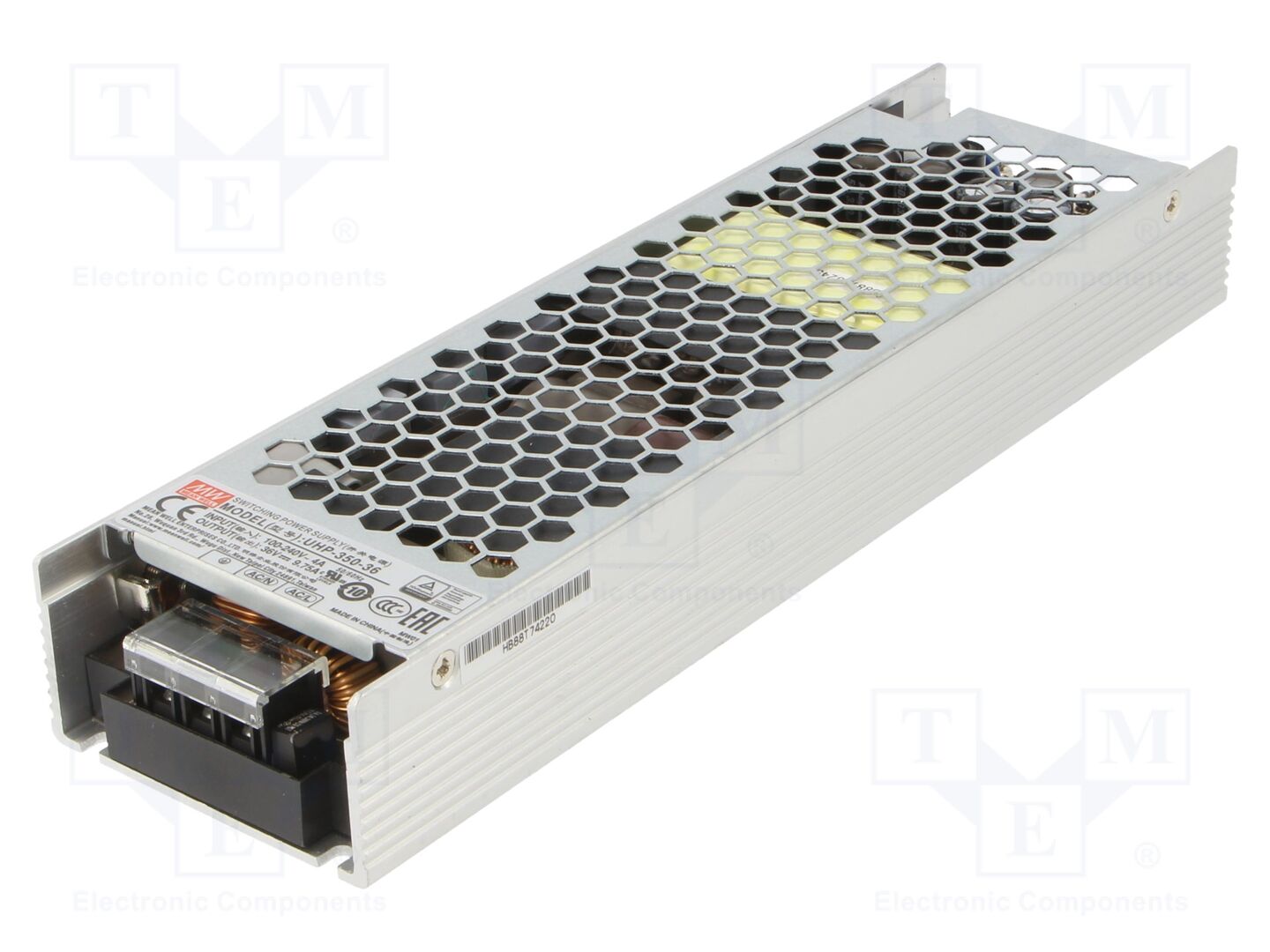 MEAN WELL UHP-350-36 Sisäänrakennettu kytkentäsähkönsyöttö 351W 36VDC