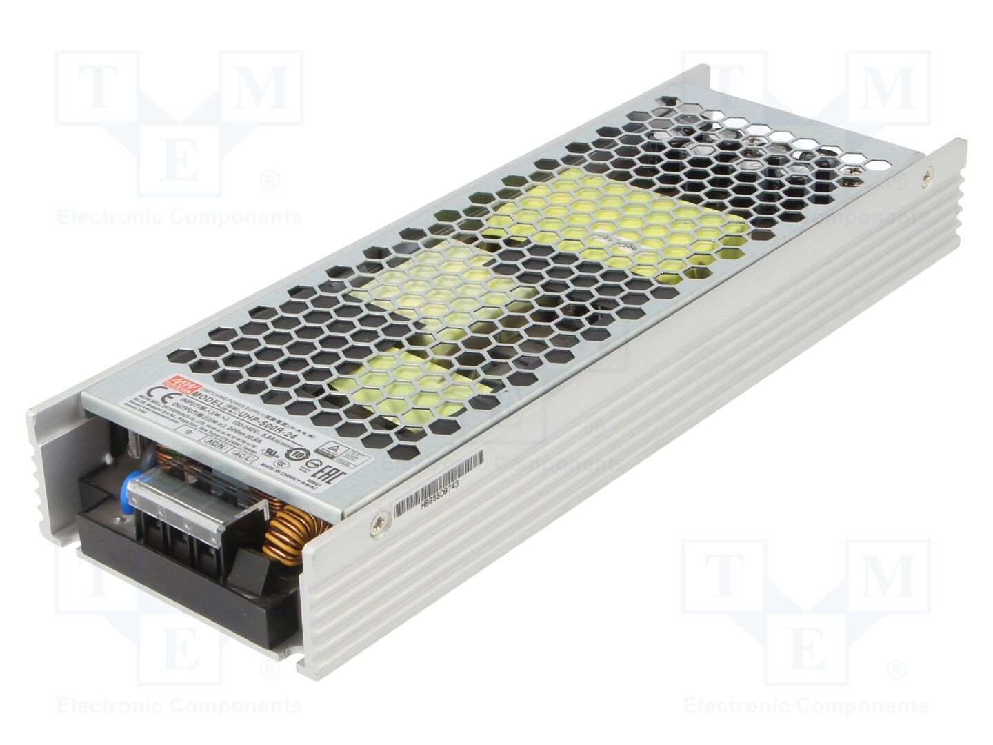 MEAN WELL UHP-500R-24 Sisäänrakennettu kytkentäsähkölaite 24VDC 501,6W