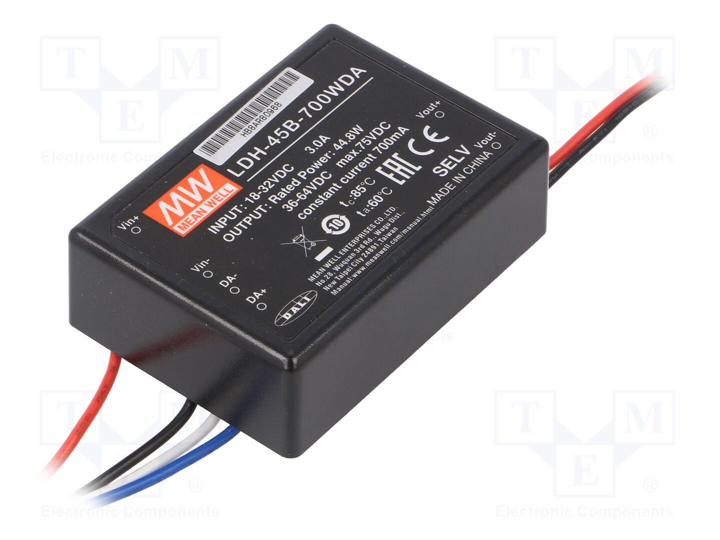 MEAN WELL LDH-45B-700WDA DC/DC Converter 44.8W