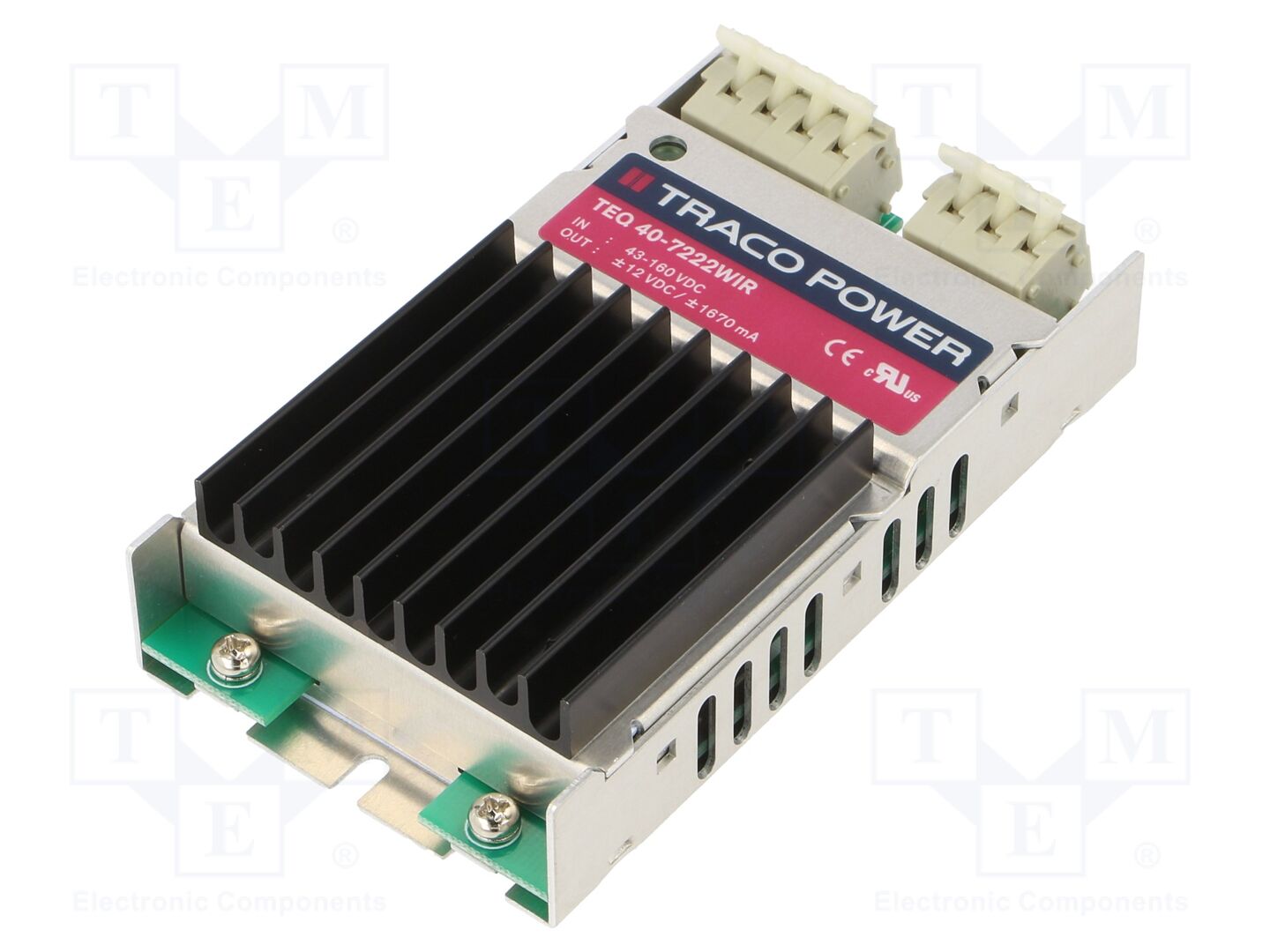 TRACO POWER TEQ40-7222WIR DC/DC-muunnin 40W
