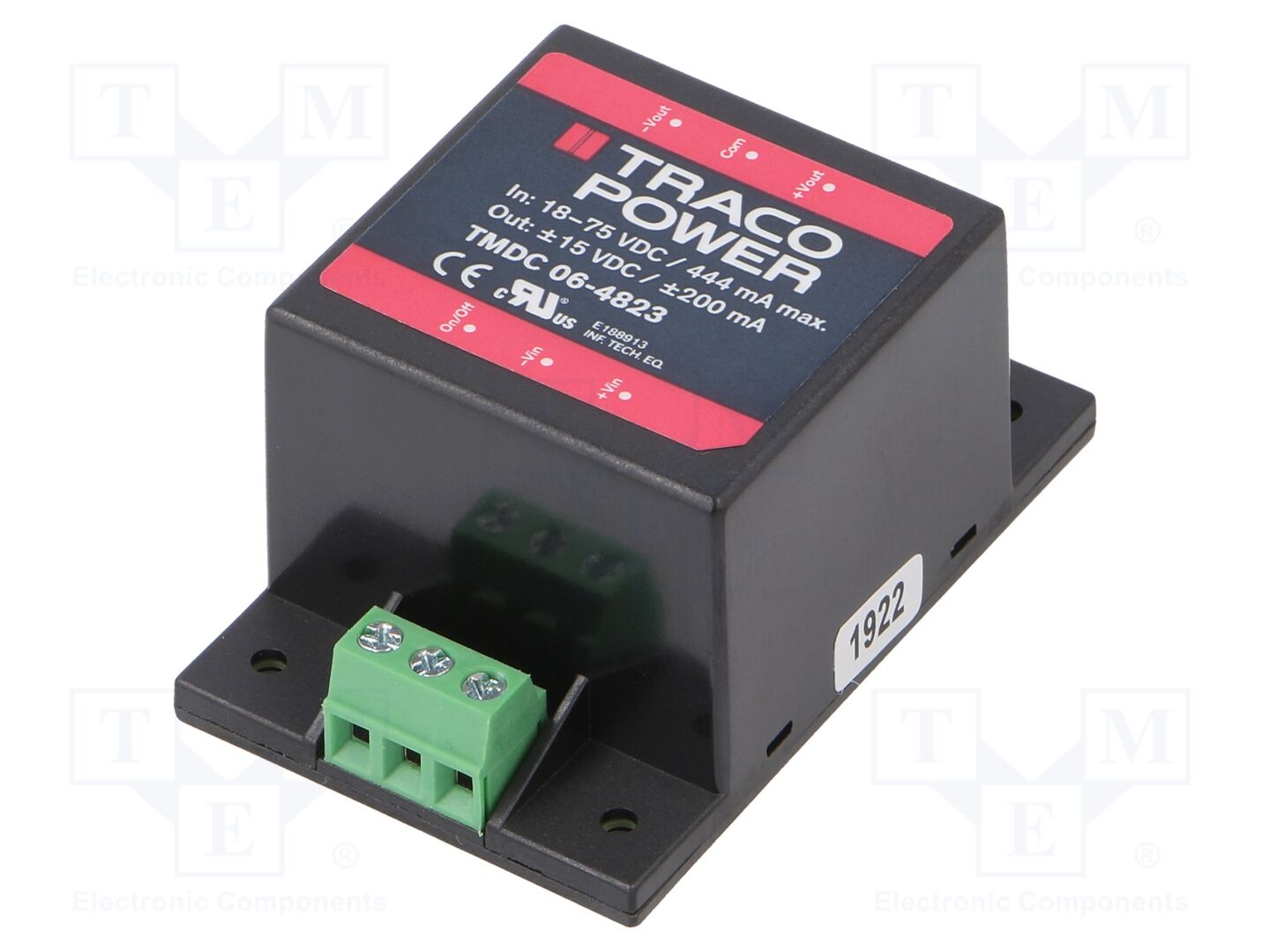 TRACO POWER TMDC06-4823 DC/DC Muunnin 6W