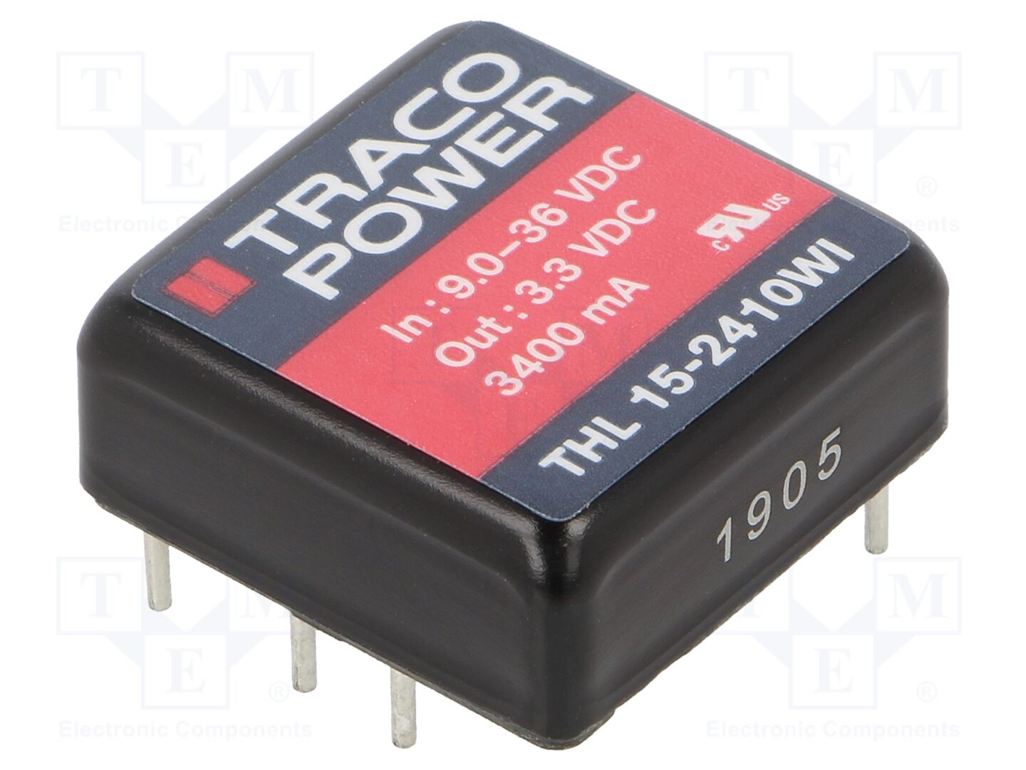 TRACO POWER THL15-2410WI DC/DC Muunnin 15W