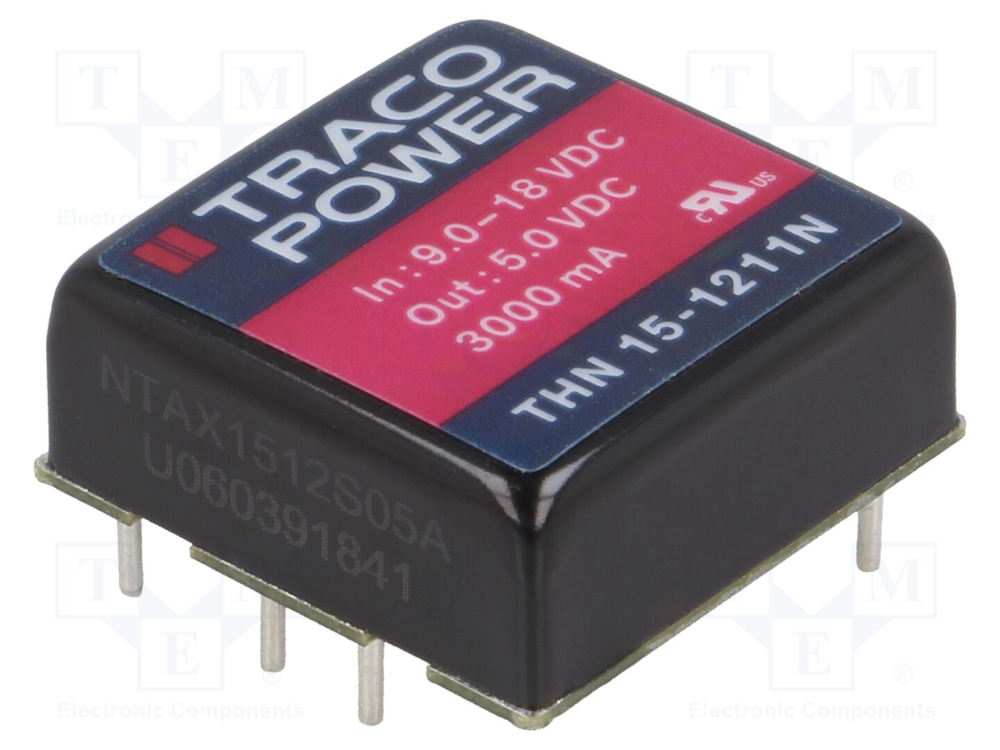 TRACO POWER THN15-1211N DC/DC-muunnin 15W