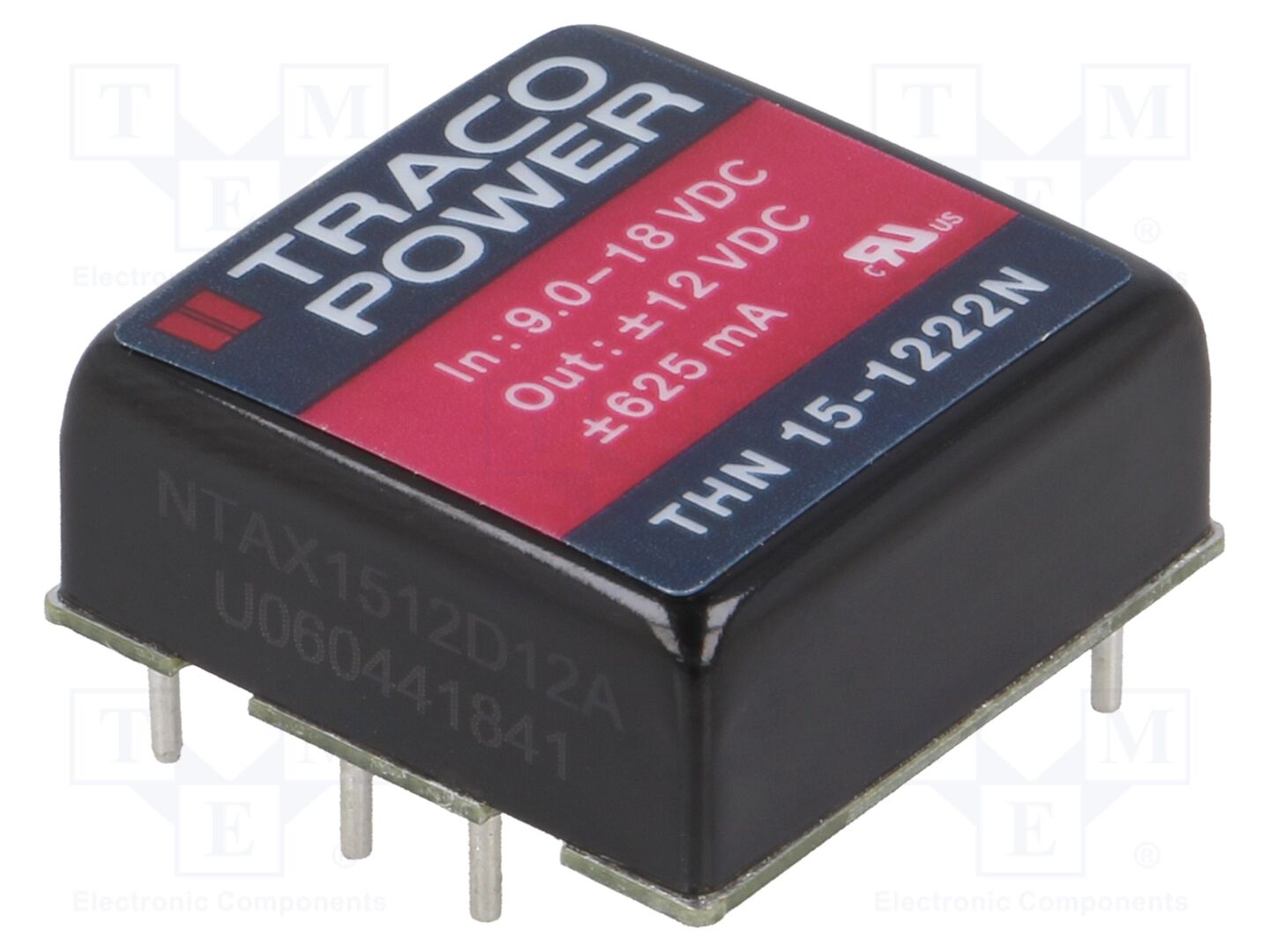 TRACO POWER THN15-1222N DC/DC-muunnin 15W