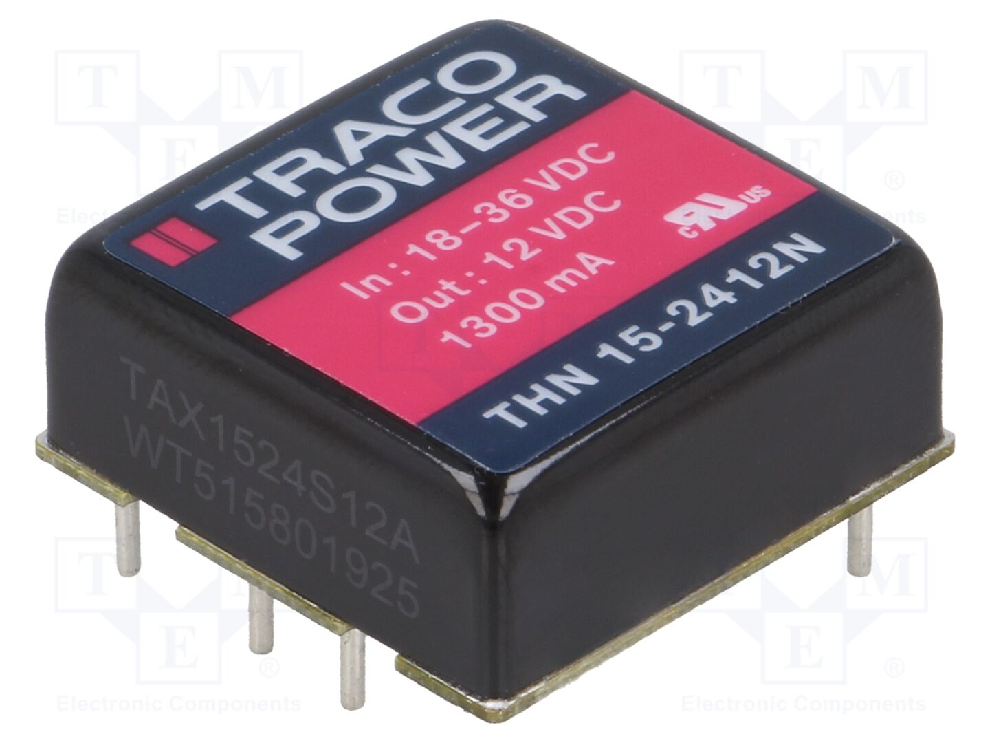 TRACO POWER THN15-2412N DC/DC-muunnin 15W