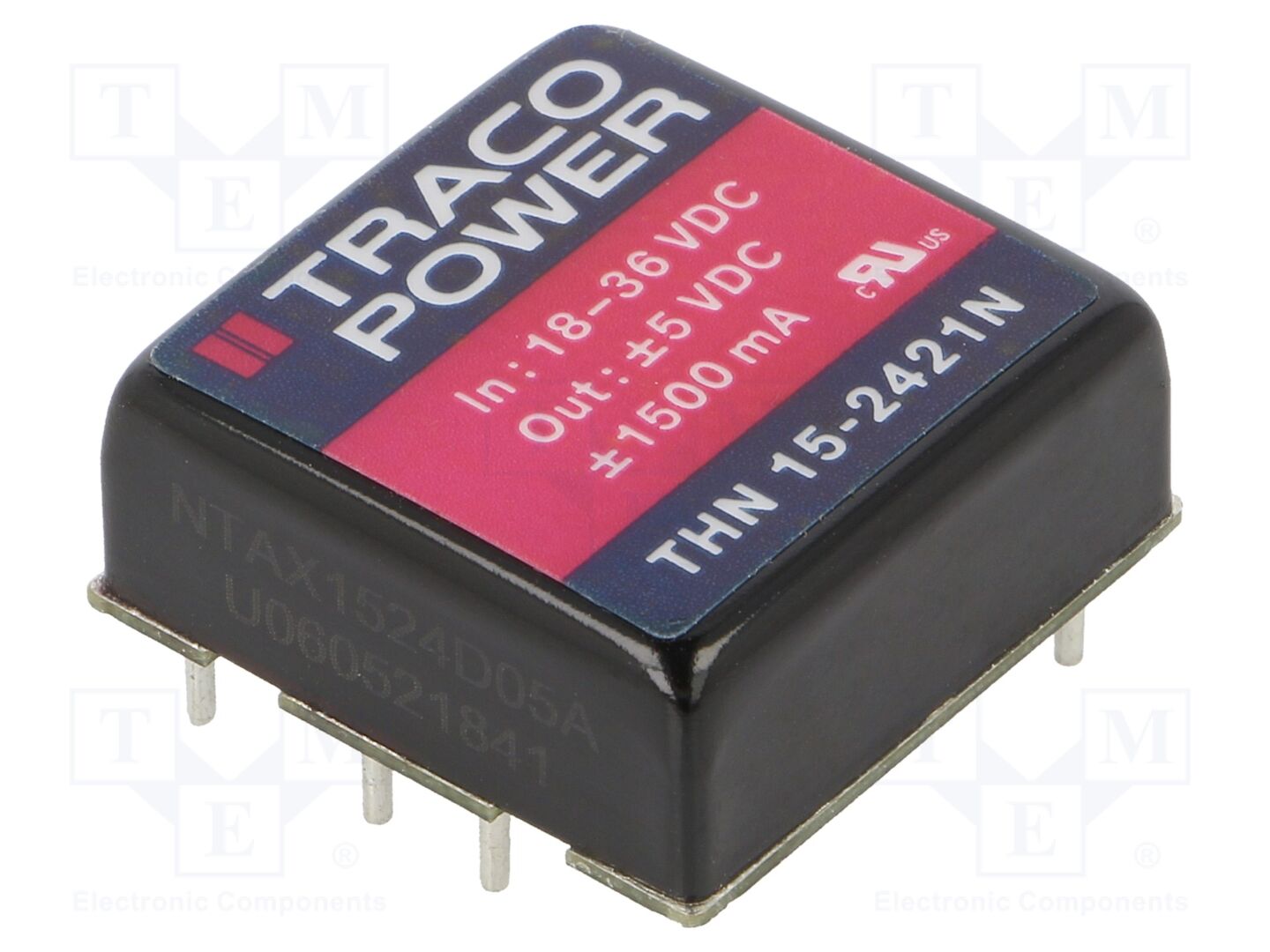 TRACO POWER THN15-2421N DC/DC-muunnin 15W