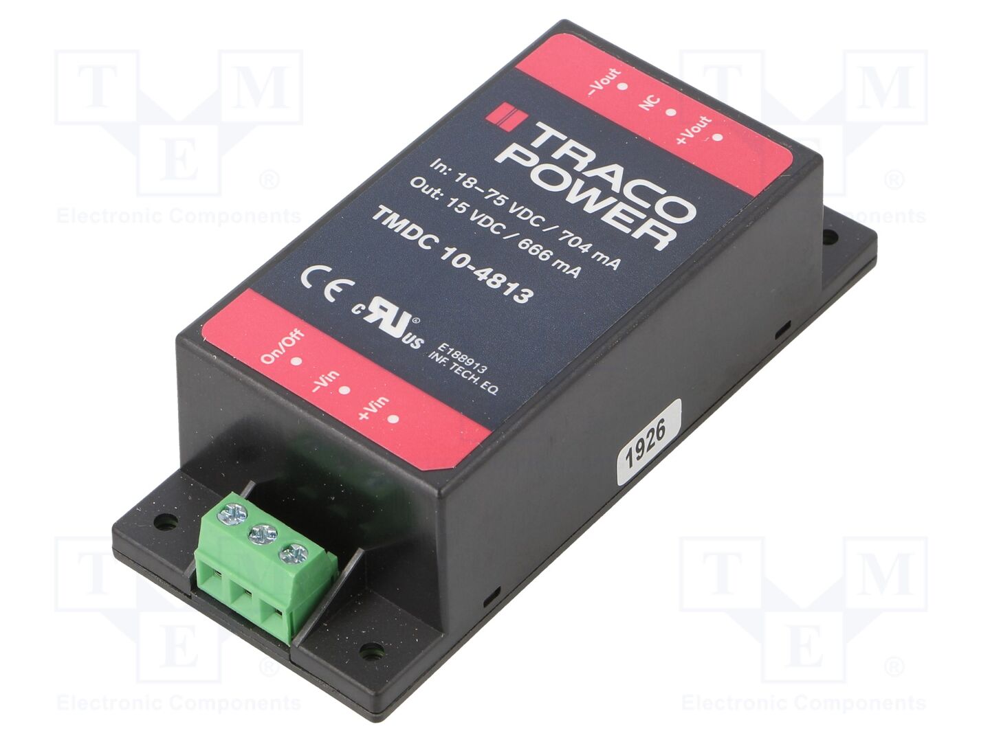 TRACO POWER TMDC10-4813 DC/DC-muunnin 10W