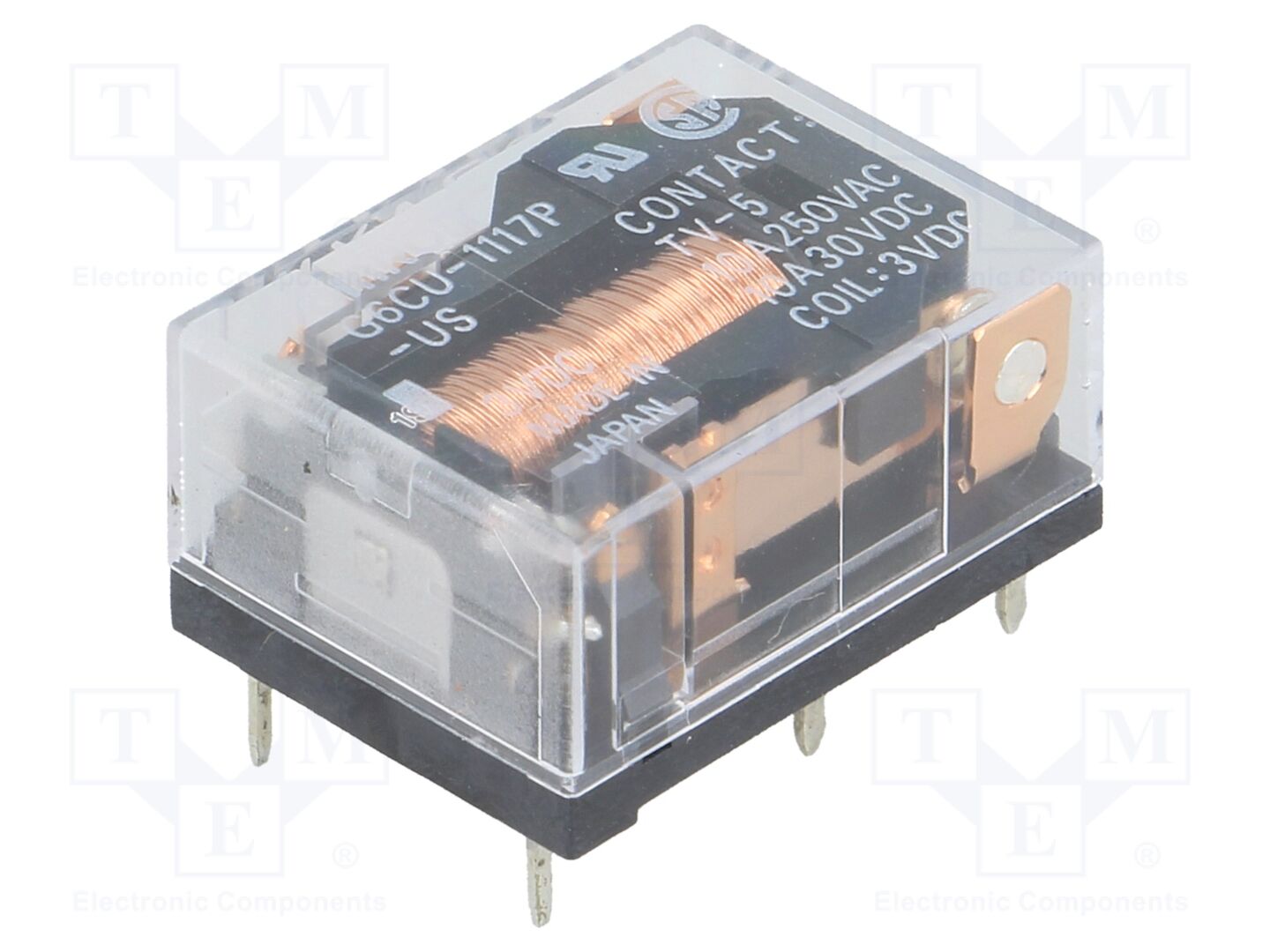 OMRON G6CU-1117P-US-3DC Sähkömagneettinen rele 3VDC