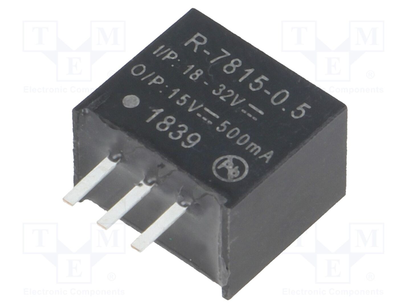 RECOM R-7815-0.5 DC/DC-muunnin 7.5W
