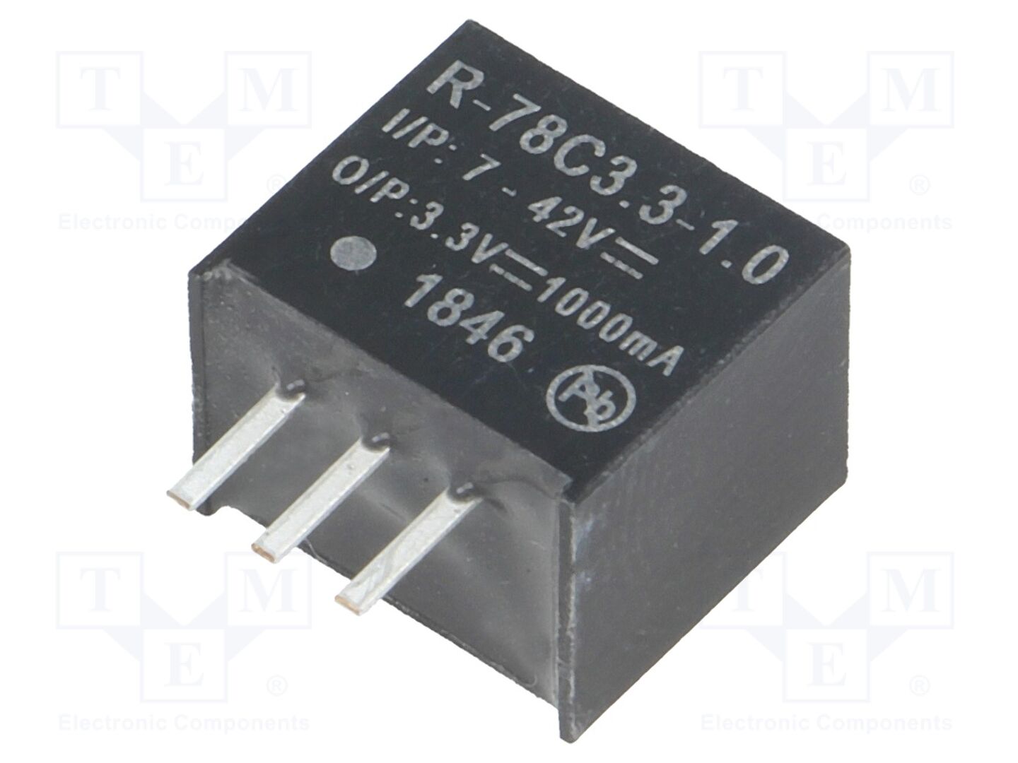 RECOM R-78C3.3-1.0 DC/DC-muunnin 3.3W