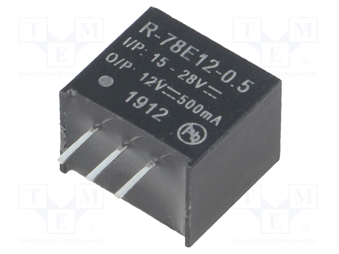 RECOM R-78E12-0.5 DC/DC-muunnin 6W