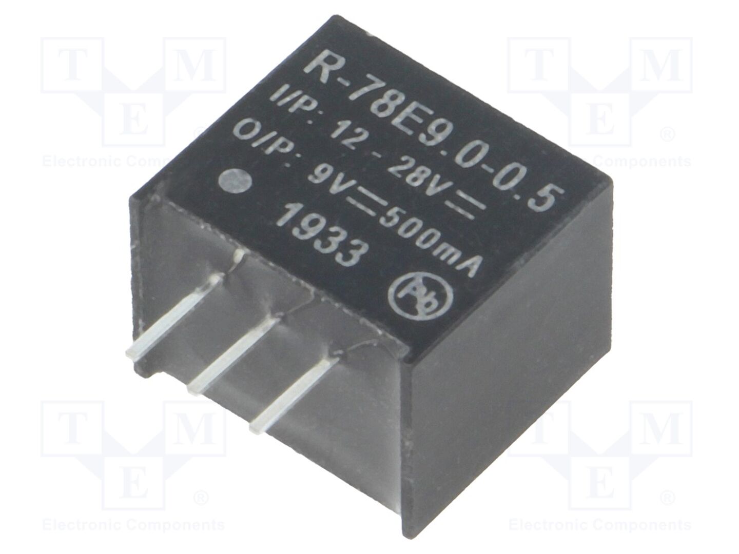 RECOM R-78E9.0-0.5 DC/DC-muunnin 4.5W