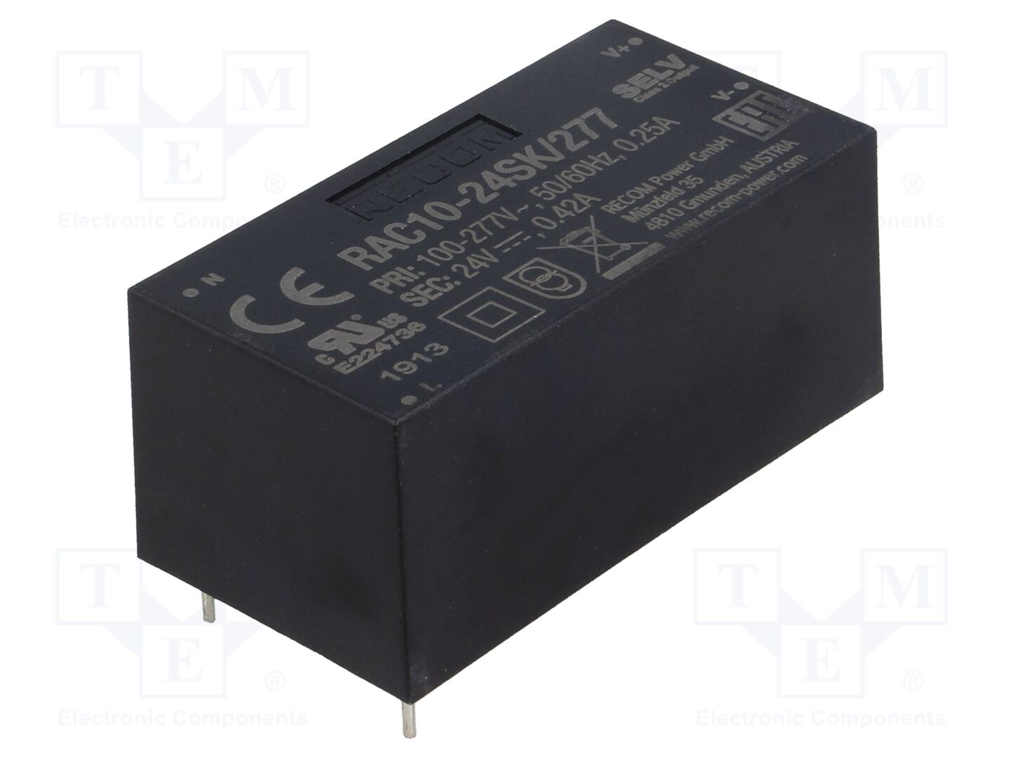 RECOM RAC10-24SK/277 AC/DC-muunnin 10W