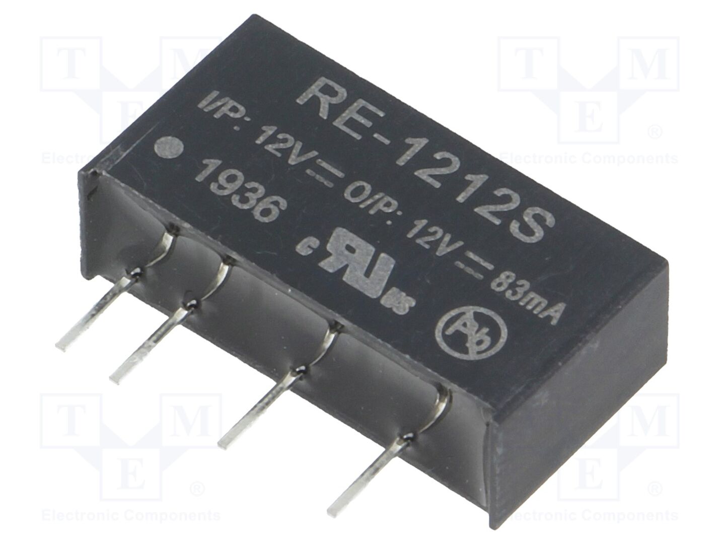 RECOM RE-1212S DC/DC-muunnin 1W
