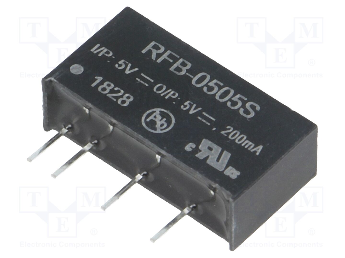 RECOM RFB-0505S DC/DC-muunnin 1W, 5V (50 kpl erä)