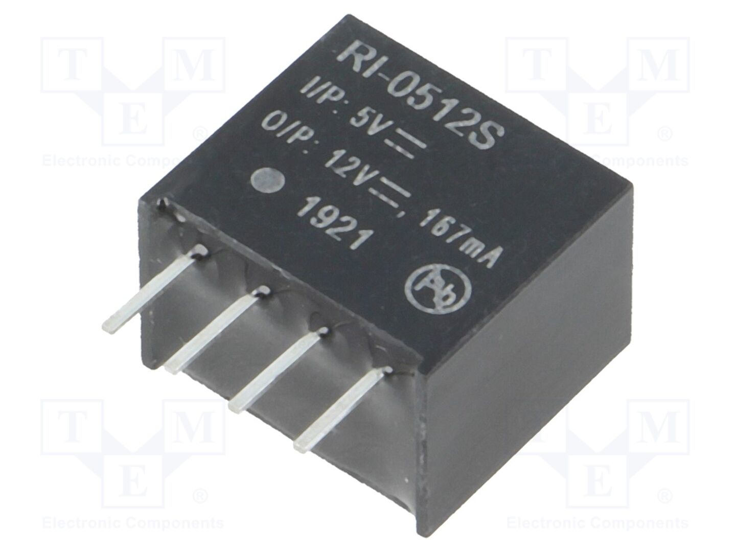 RECOM RI-0512S DC/DC-muunnin 2W