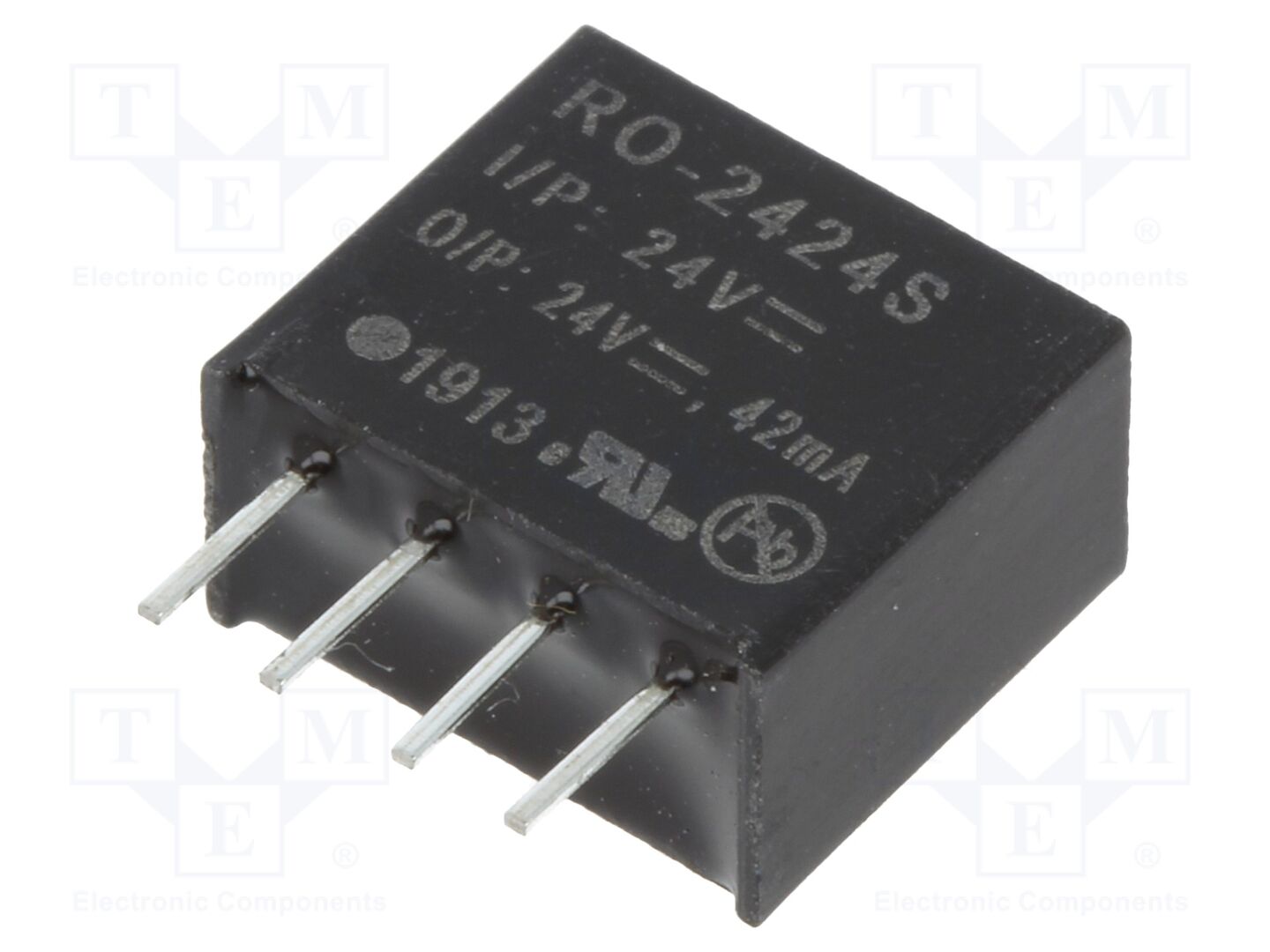 RECOM RO-2424S DC/DC-muunnin 1W, 24VDC