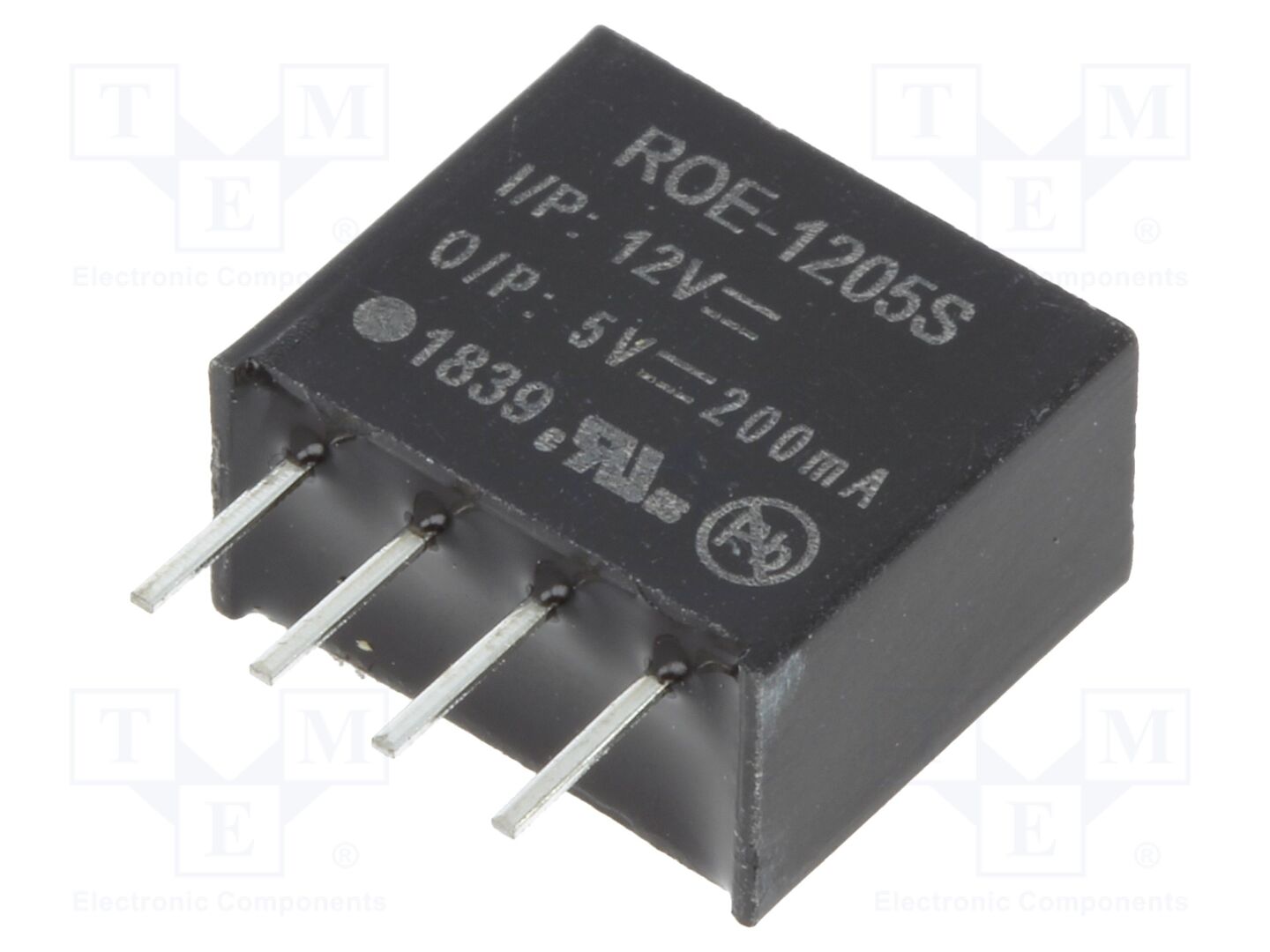 RECOM ROE-1205S DC/DC-muunnin 1W