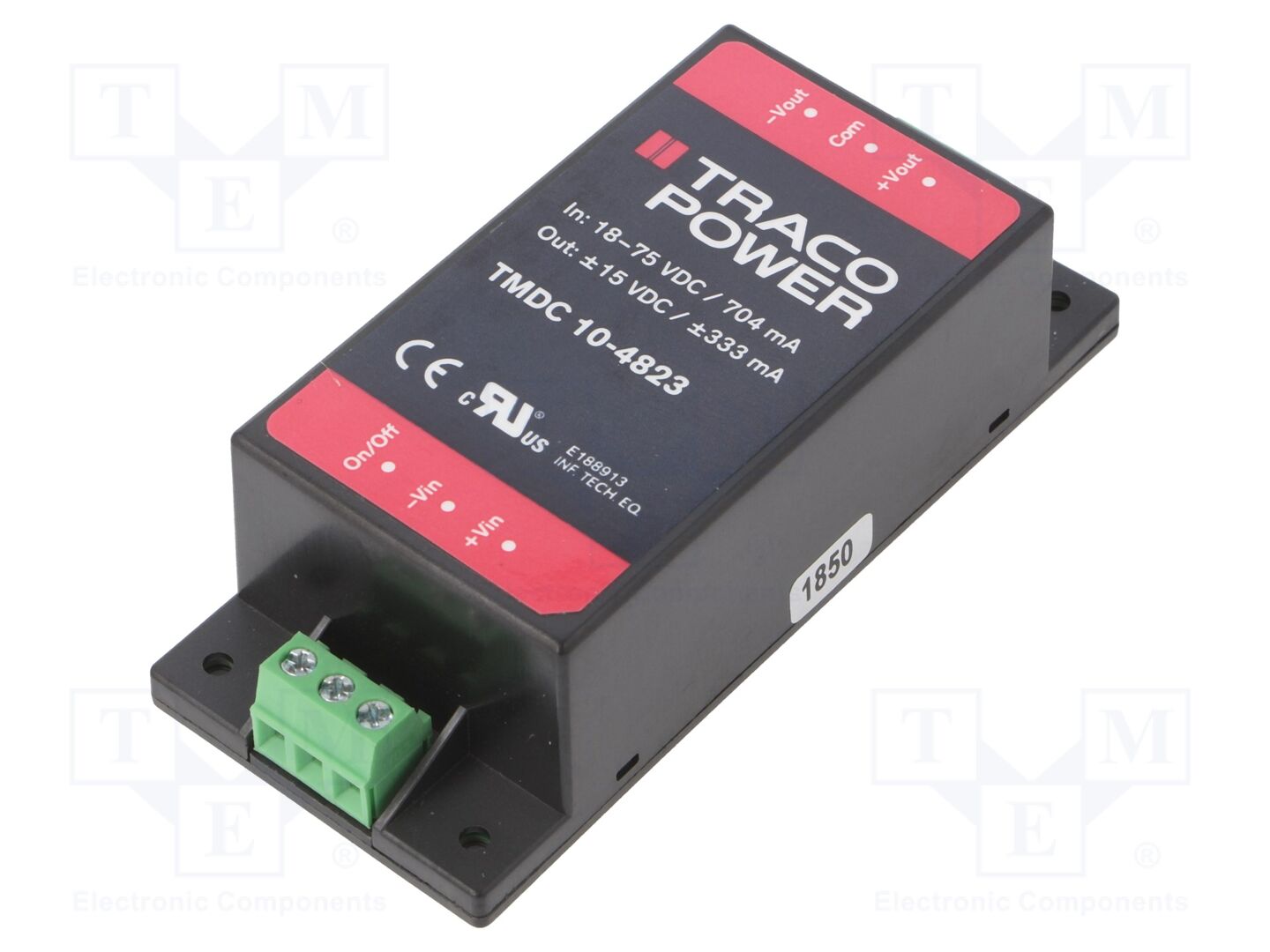 TRACO POWER TMDC10-4823 DC/DC-muunnin 10W