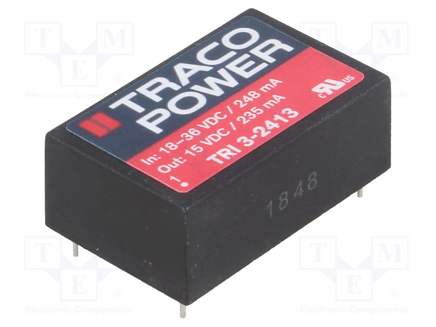 TRACO POWER TRI3-2413 DC/DC-muunnin 3.5W