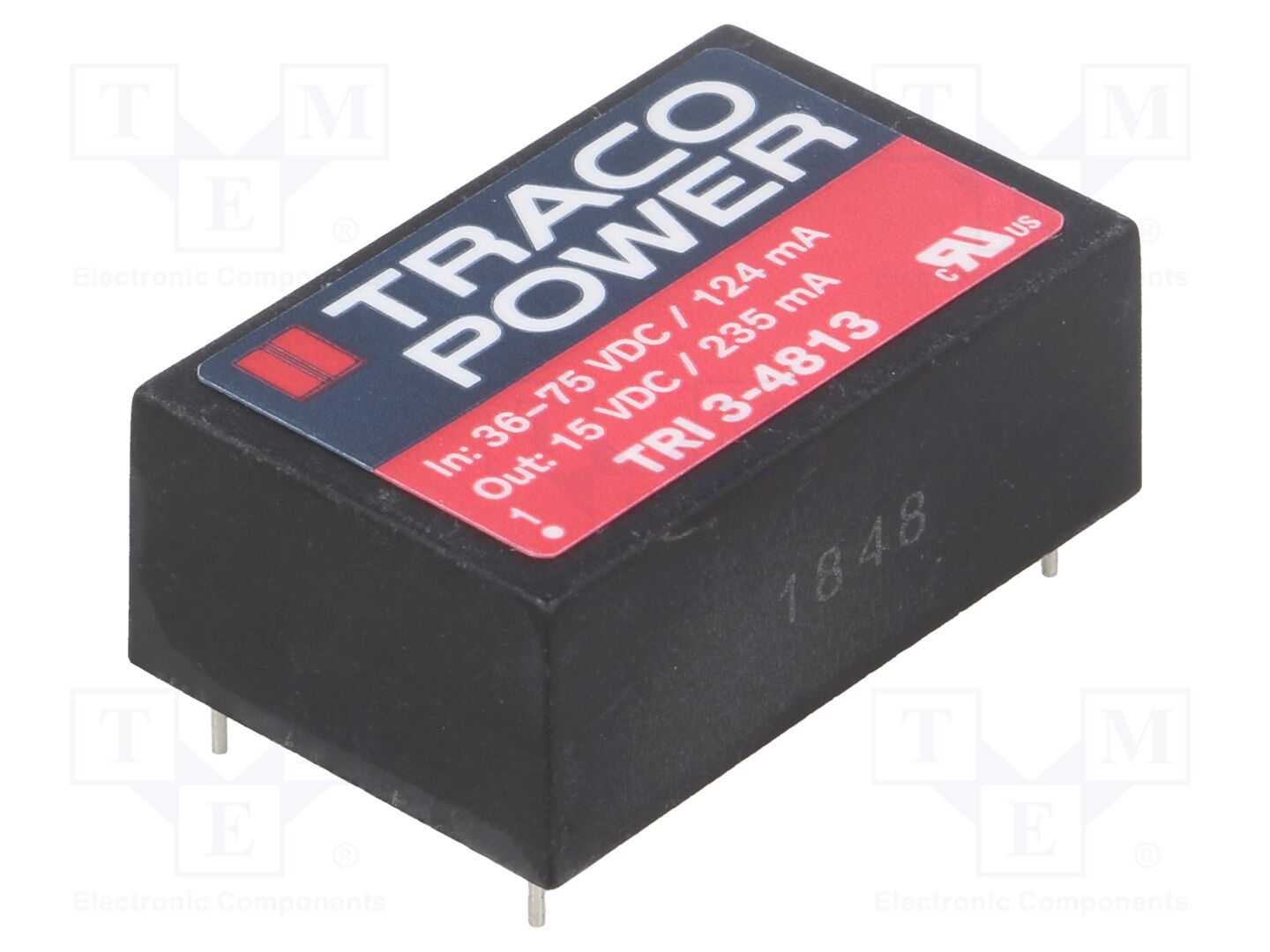 TRACO POWER TRI3-4813 DC/DC-muunnin 3.5W