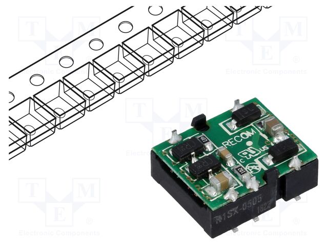 RECOM R1SX-0505-R DC/DC-muunnin 1W