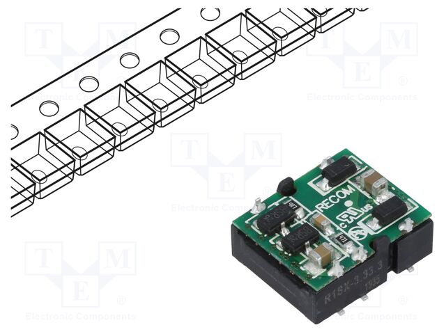 RECOM R1SX-3.33.3-R DC/DC-muunnin 1W