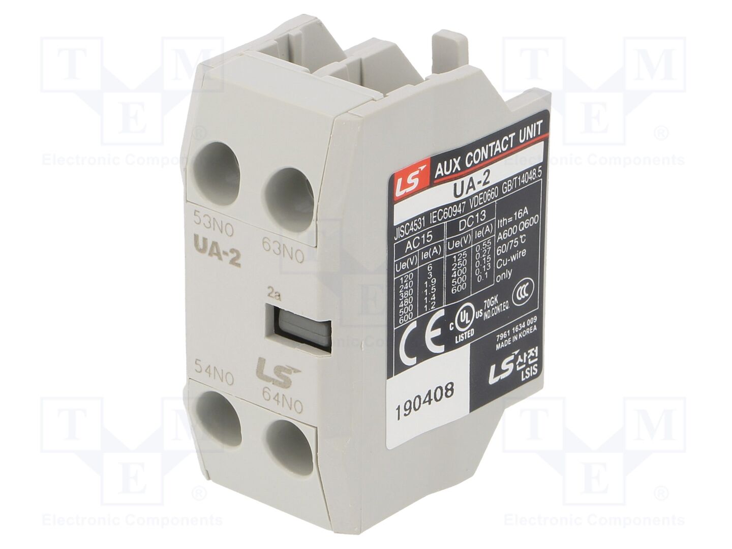 LS ELECTRIC UA-2-2A Apukosketin NO x2