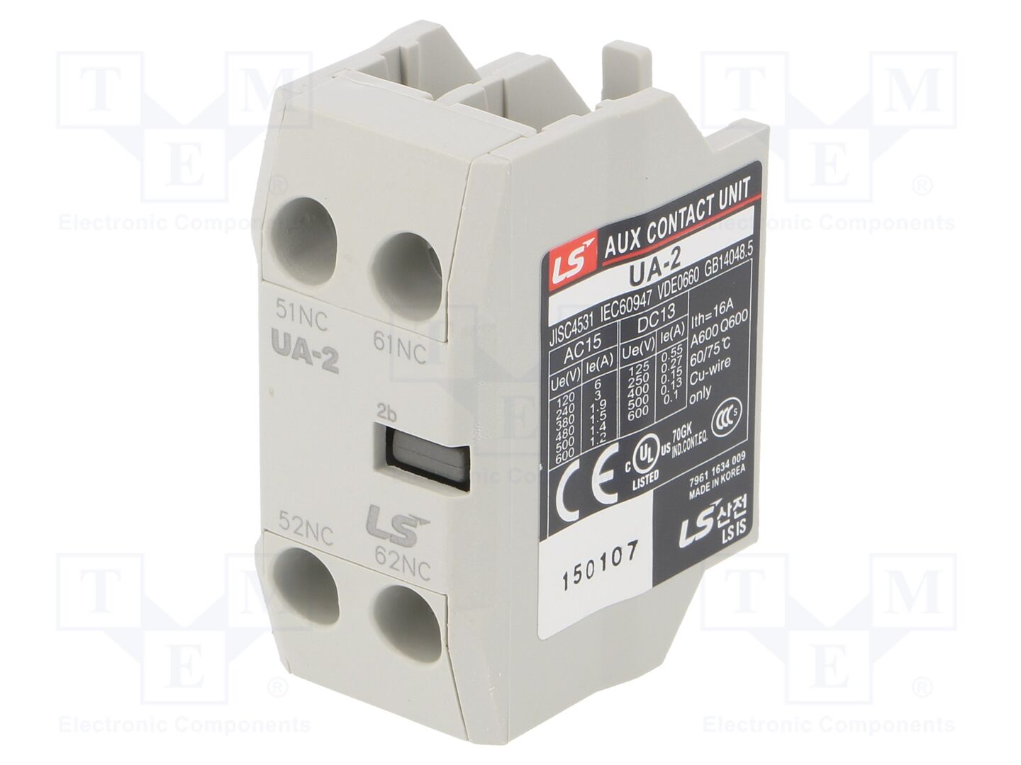 LS ELECTRIC UA-2-2B Apukosketin NC x2