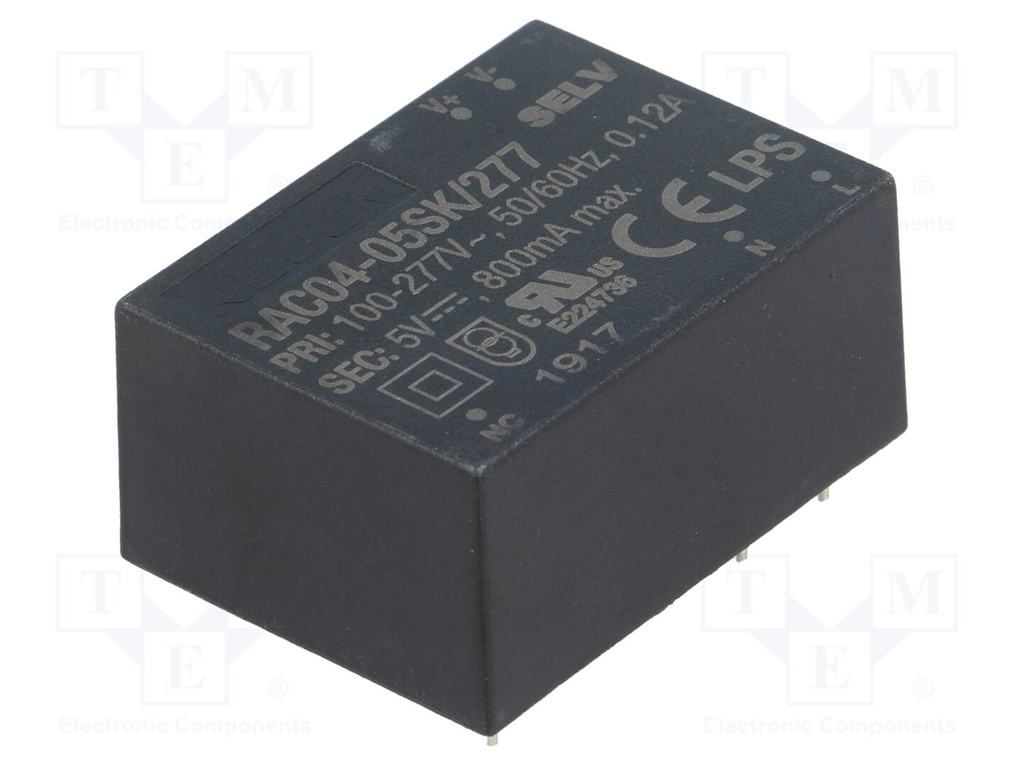 RECOM RAC04-05SK/277 AC/DC-muunnin 4W