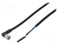 OMRON XS3FM8PUR3A5M Anturikaapeli M8 5m