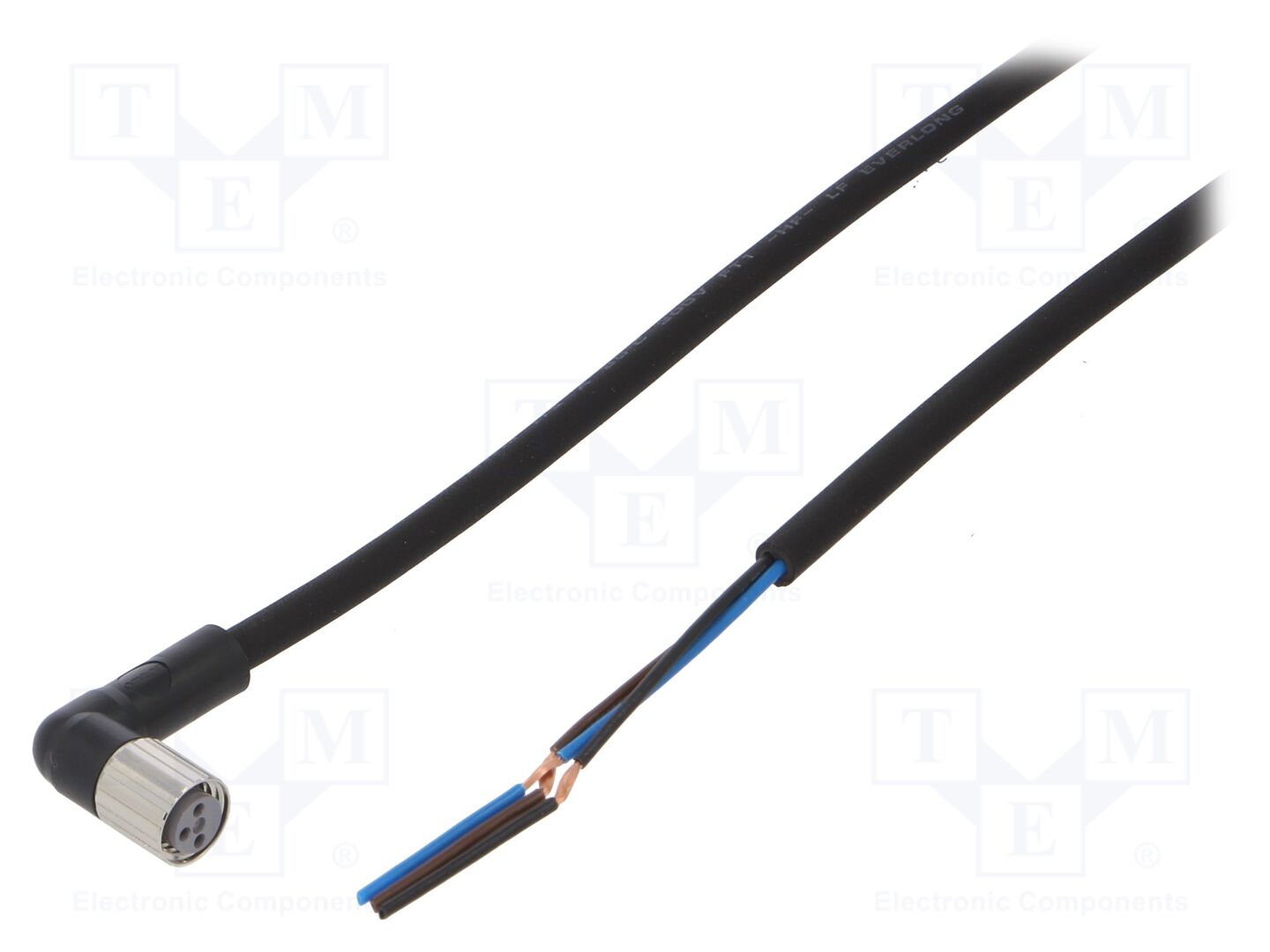 OMRON XS3FM8PUR3A5M Anturikaapeli M8 5m