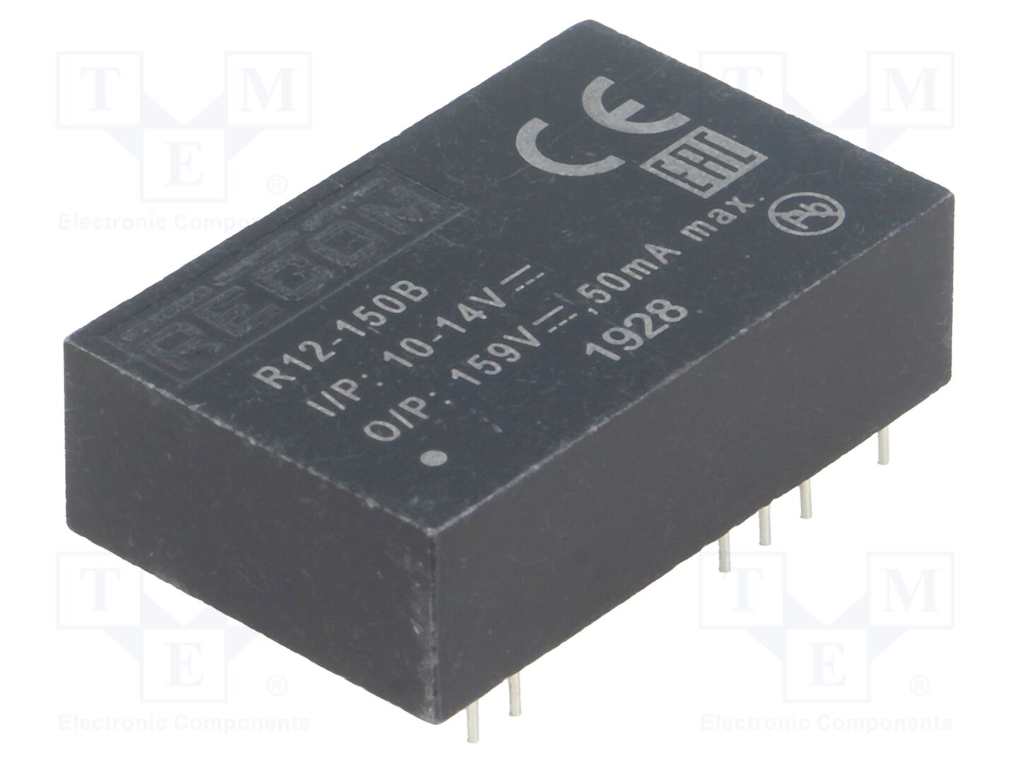 RECOM R12-150B DC/DC-muunnin 5W