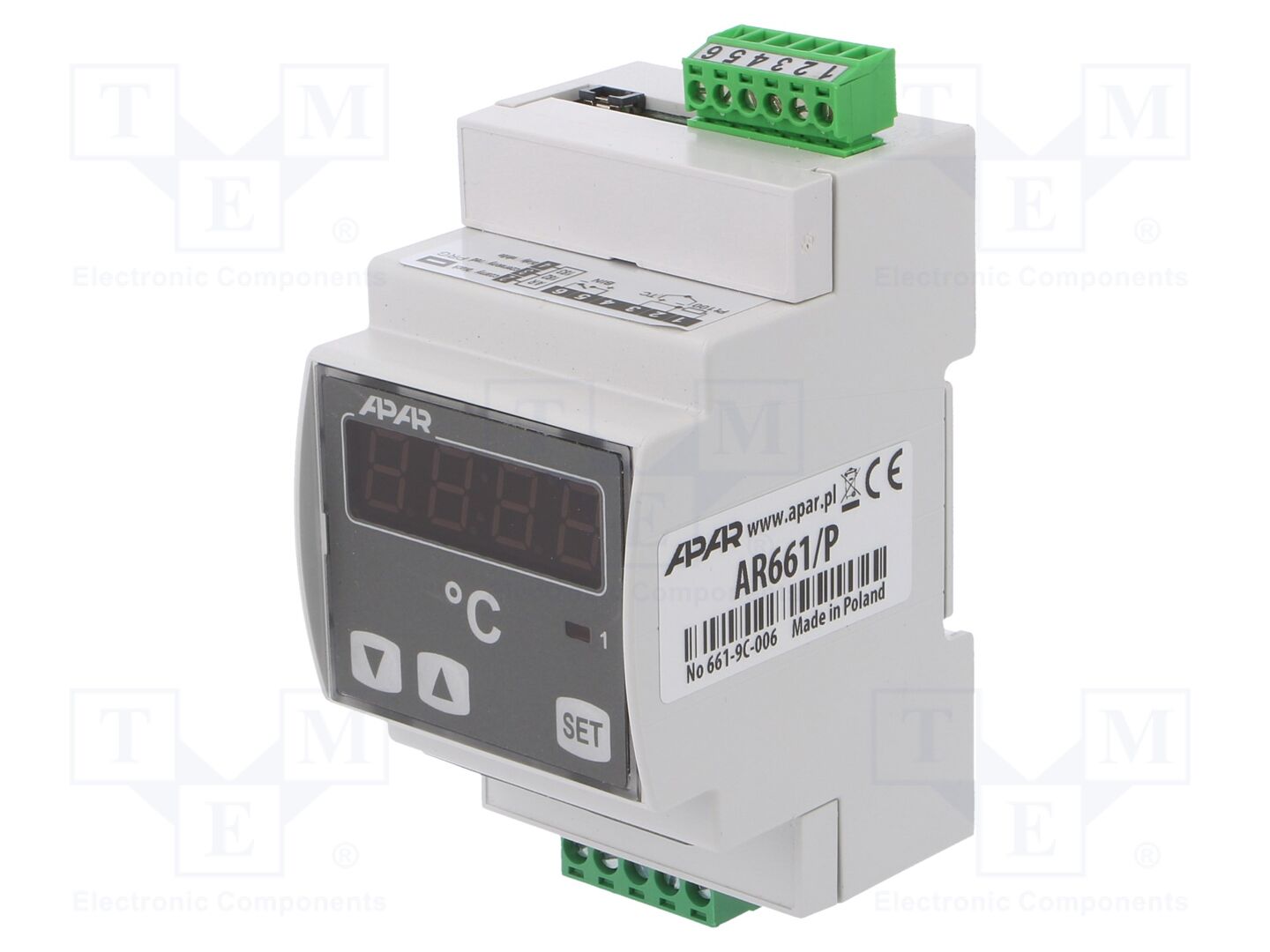 APAR AR661/P Lampun säätömoduuli -1999÷9999