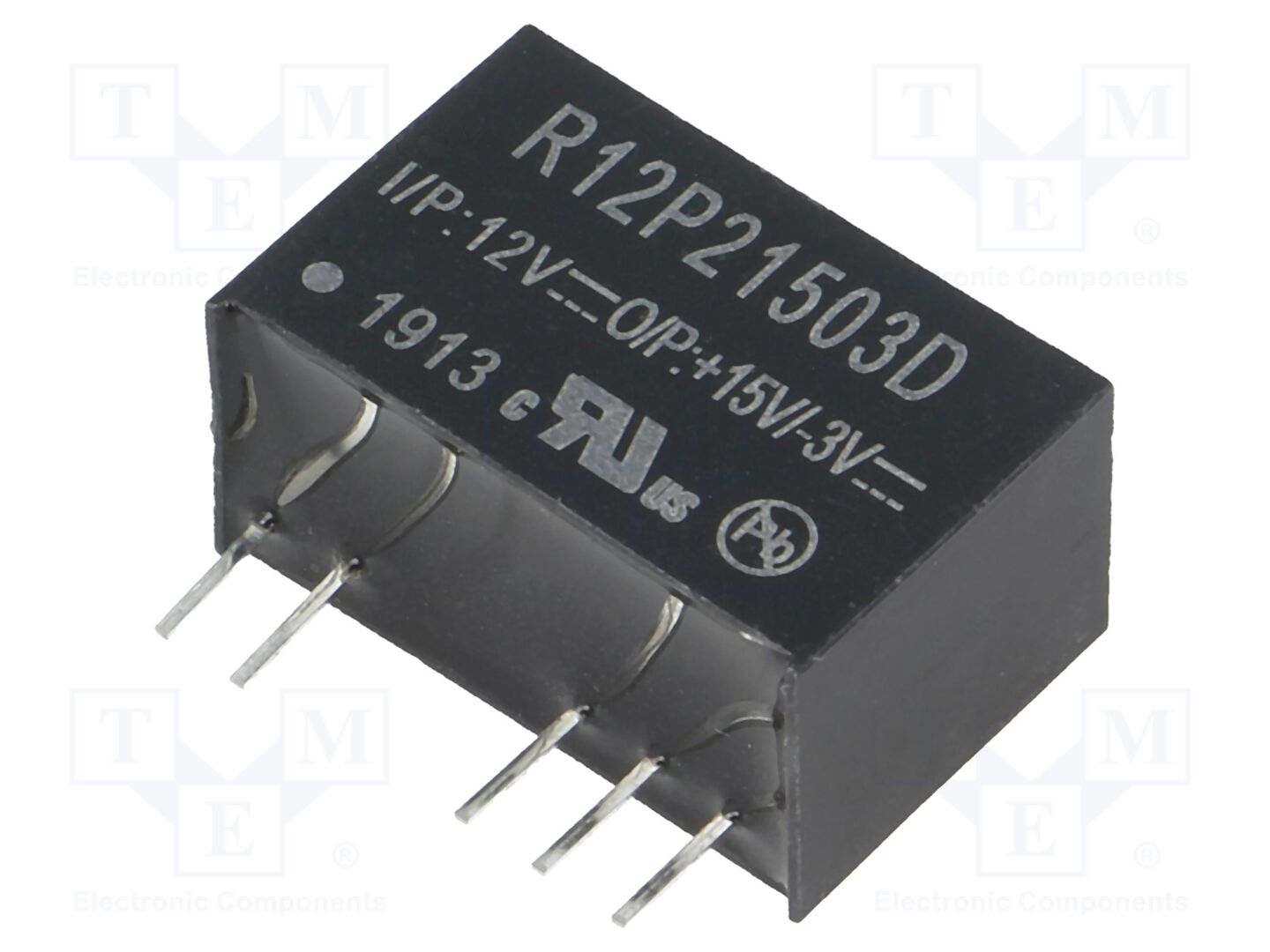 RECOM R12P21503D DC/DC-muunnin 2W