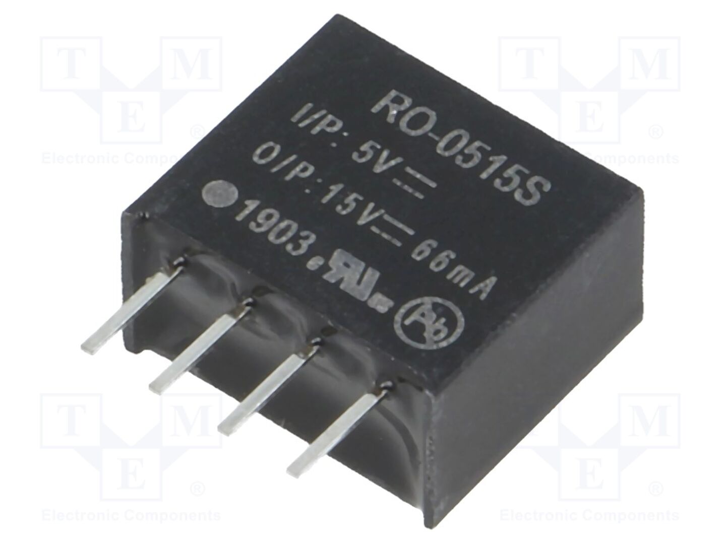 RECOM RO-0515S DC/DC-muunnin 1W, 5V/15V