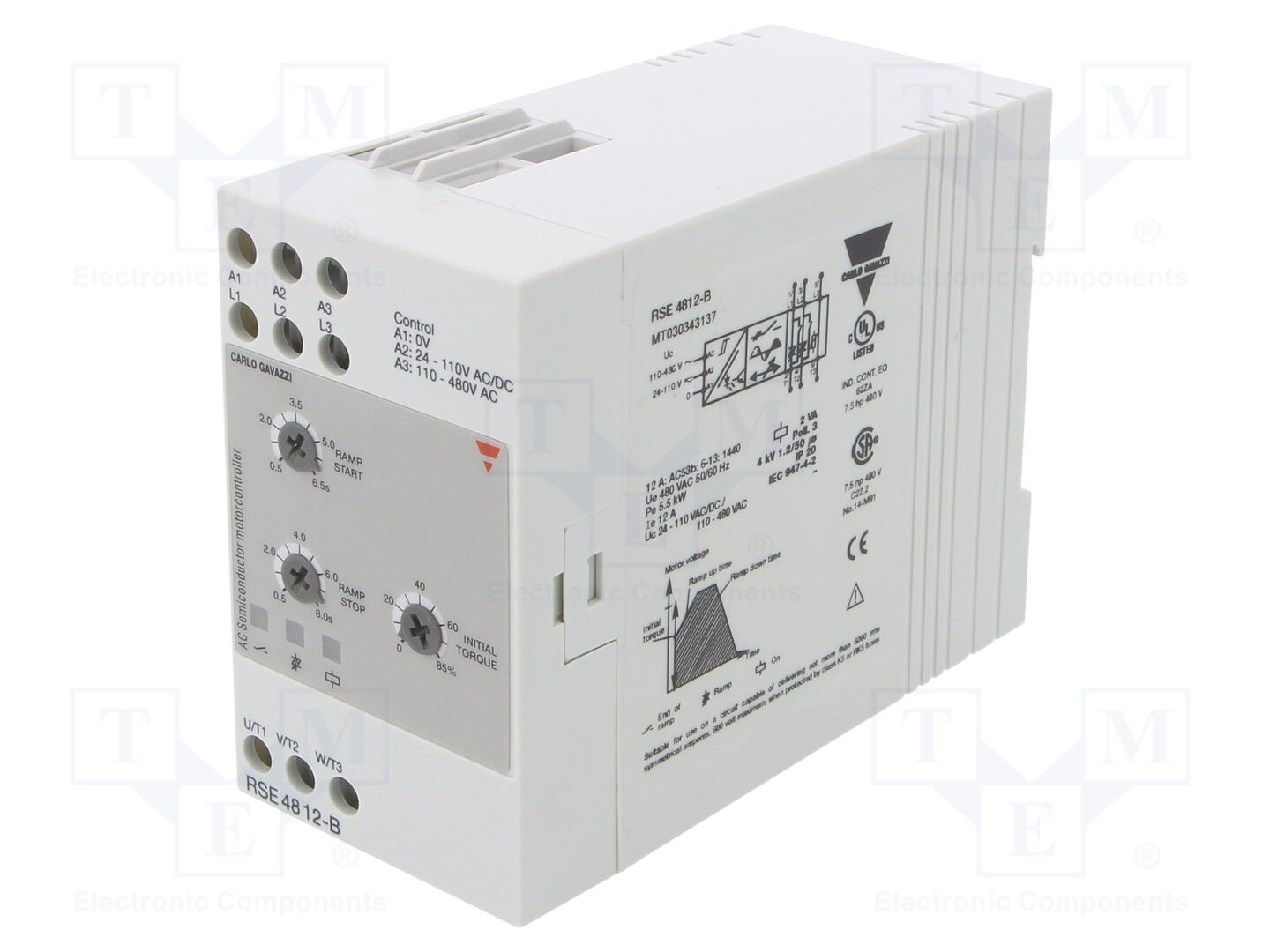 CARLO GAVAZZI RSE4812-B Pehmokäynnistin 12A
