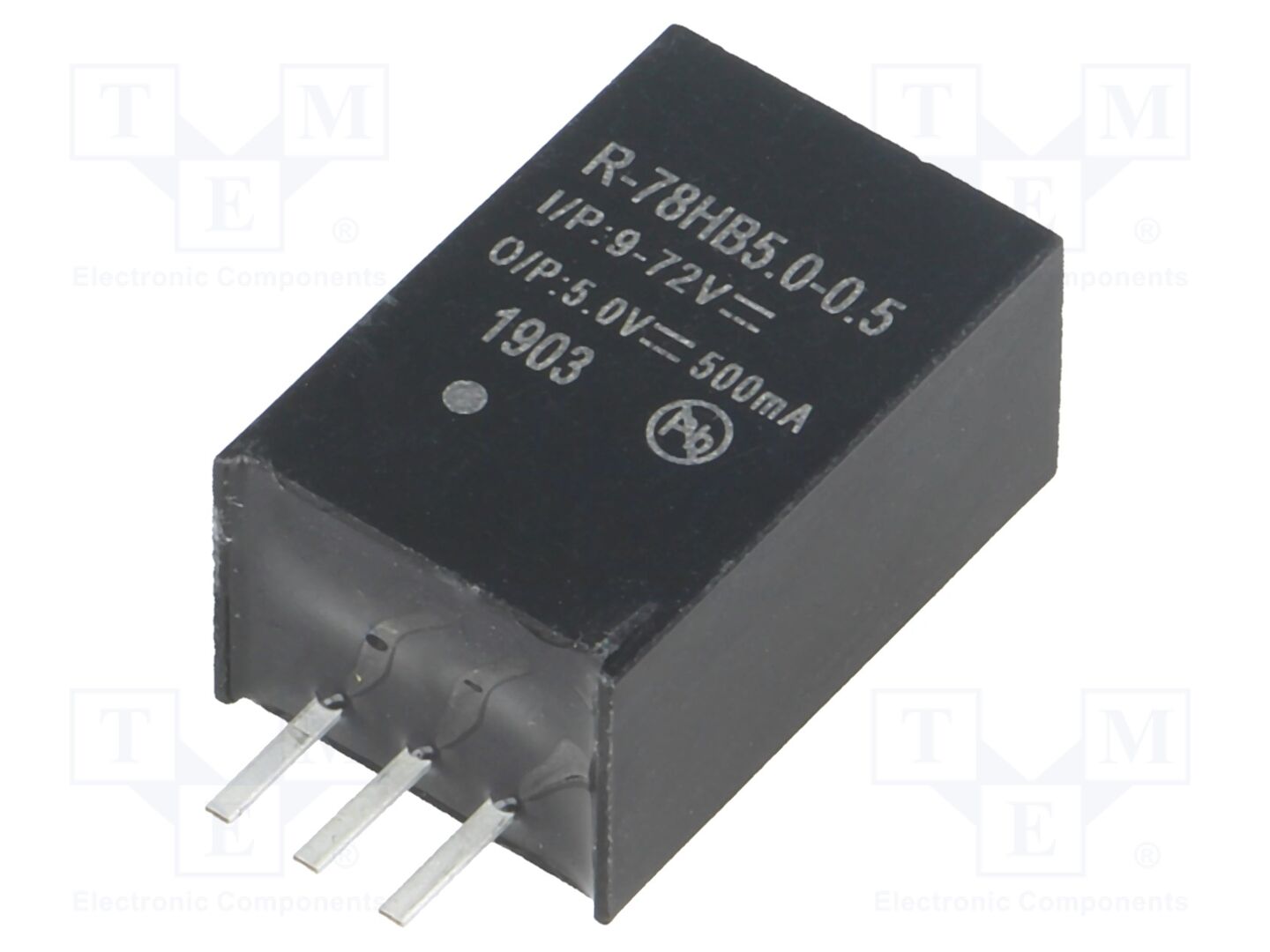 RECOM R-78HB5.0-0.5 DC/DC-muunnin 2.5W, 5VDC