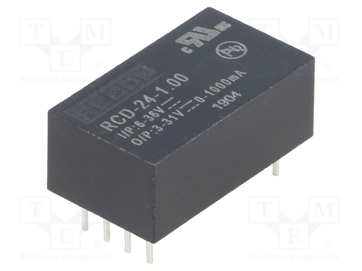 RECOM RCD-24-1.00 DC/DC-muunnin 1000mA